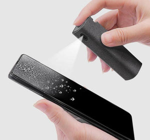 Screen cleaner spray and microfibre wipe pen for kids devices
